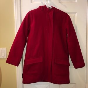 Red jacket